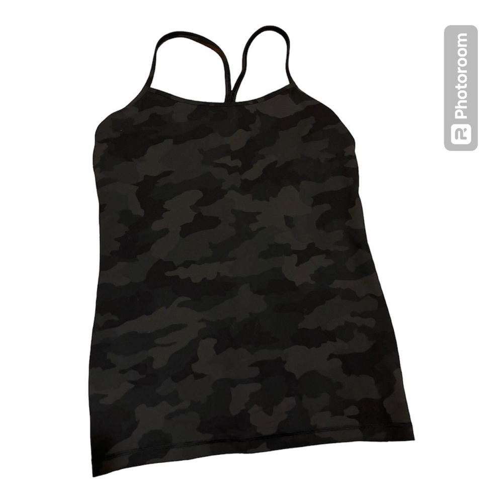 lululemon camo racerback tank